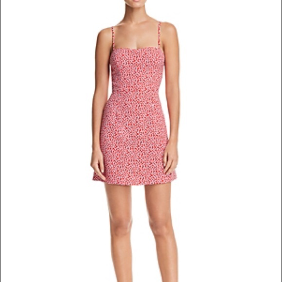 French Connection Dresses & Skirts - French Connection Red Floral Dress
